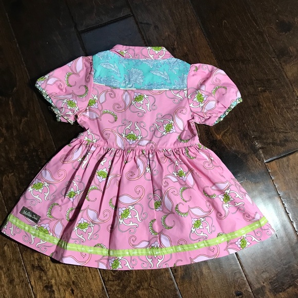 Matilda Jane Short Sleeve Button Down Shirt 18M - Picture 3 of 3